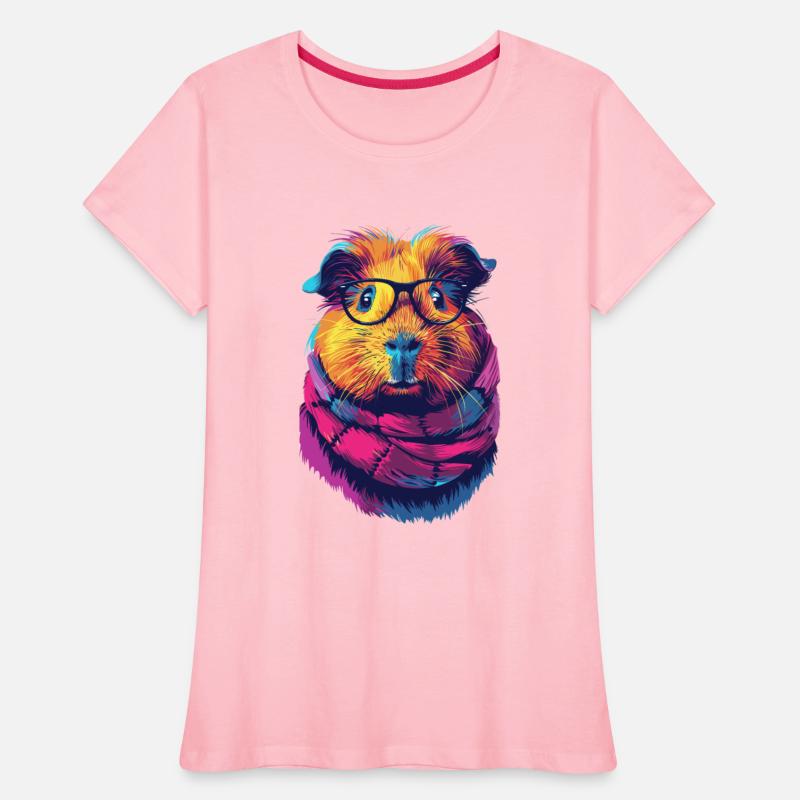 Colorful Hipster Guinea Pig for a Guinea Pig