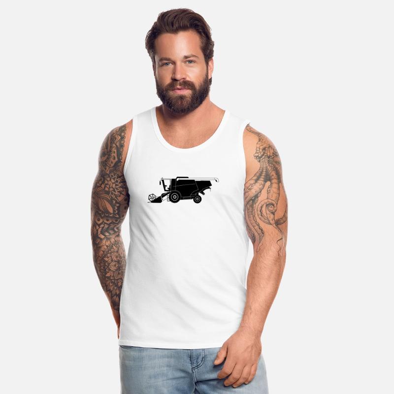 Combine Harvester Shadow Logo