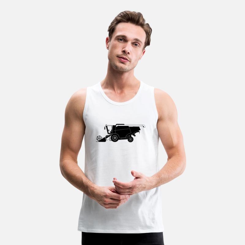 Combine Harvester Shadow Logo