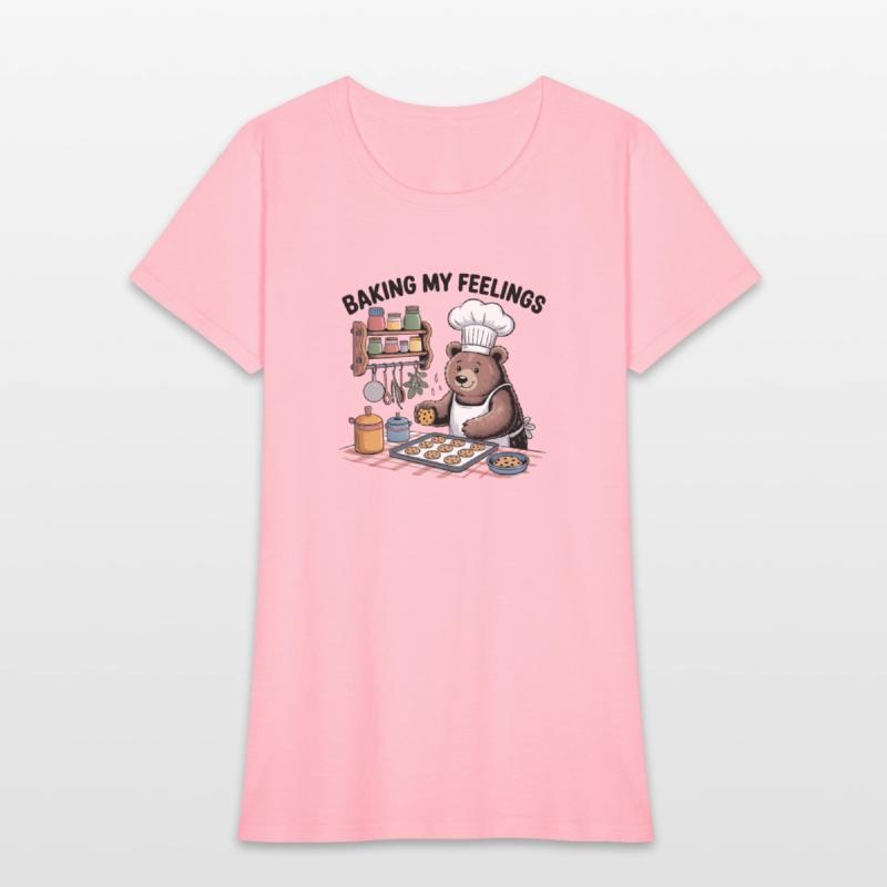 Cookie-Loving Chef Bear Design