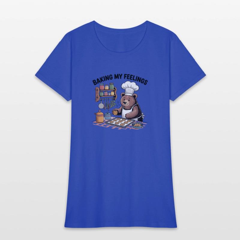 Cookie-Loving Chef Bear Design