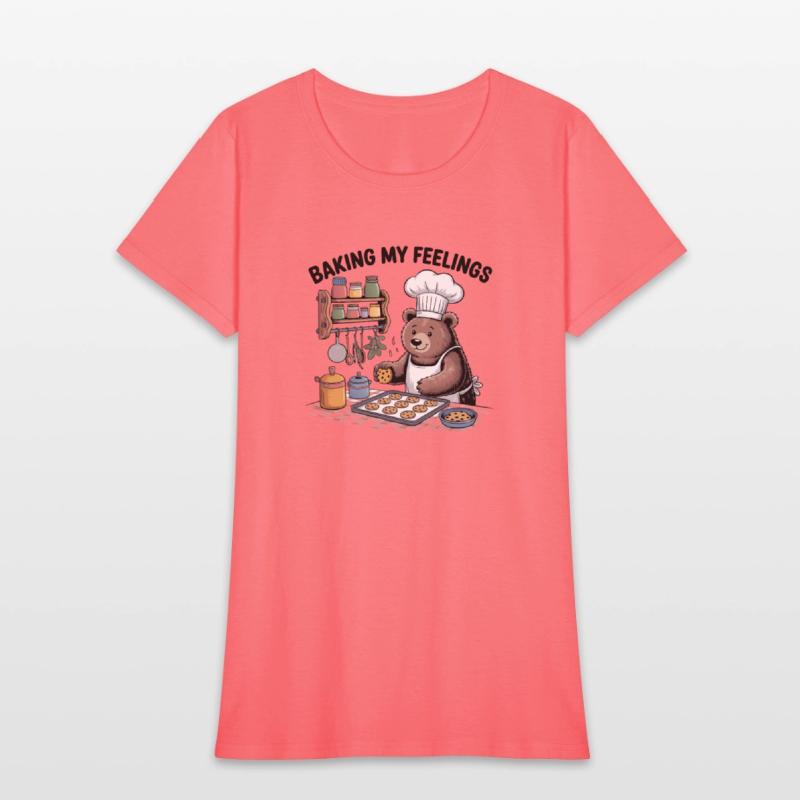 Cookie-Loving Chef Bear Design