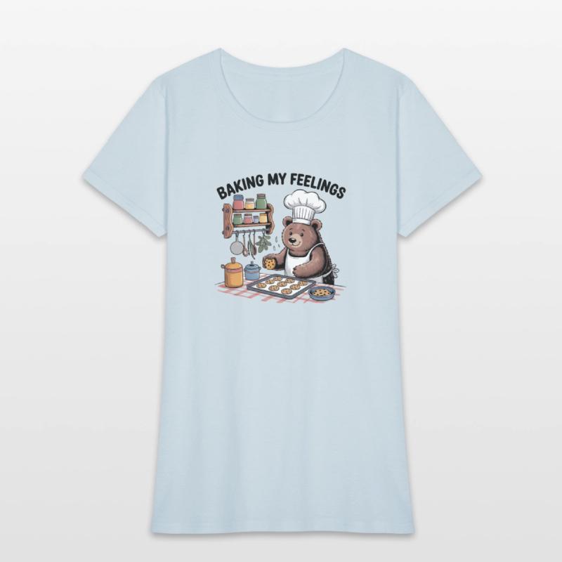 Cookie-Loving Chef Bear Design