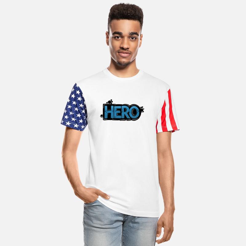 cool hero worde in gravity font