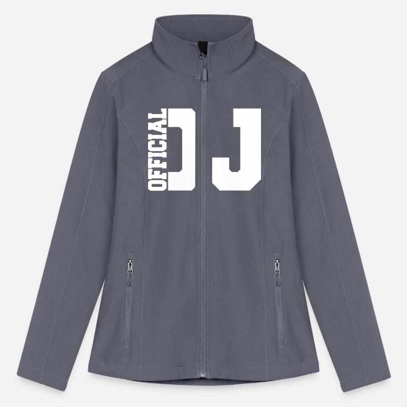 Cool Official DJ Club Music Party Text Lettering