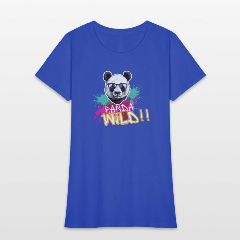 Cool Panda Wild Street Art Design