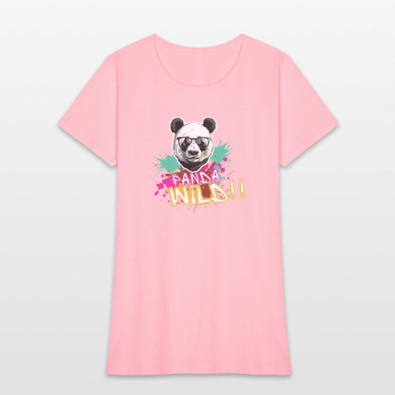 Cool Panda Wild Street Art Design