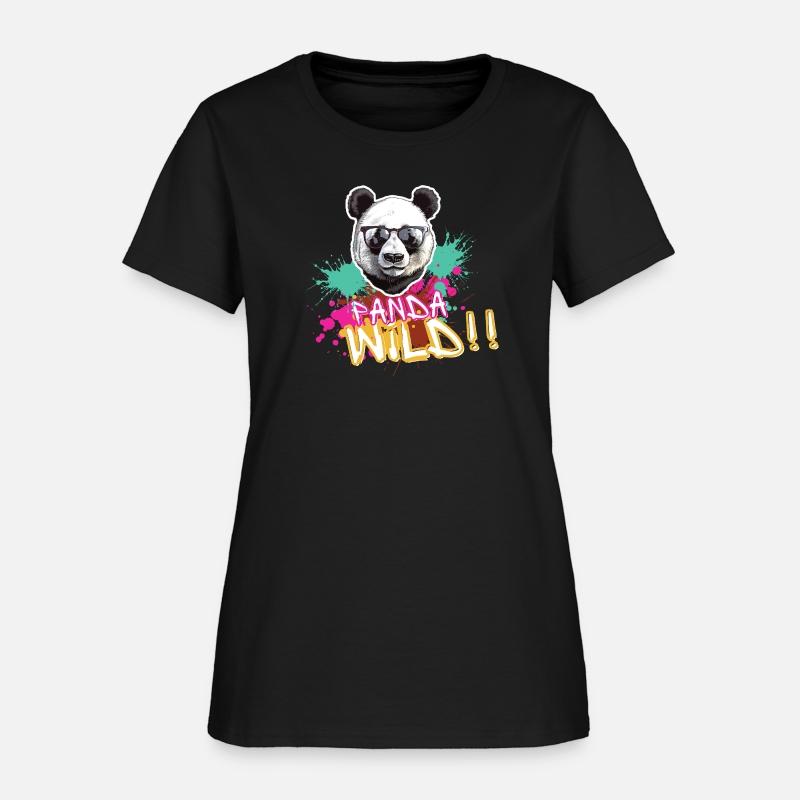 Cool Panda Wild Street Art Design