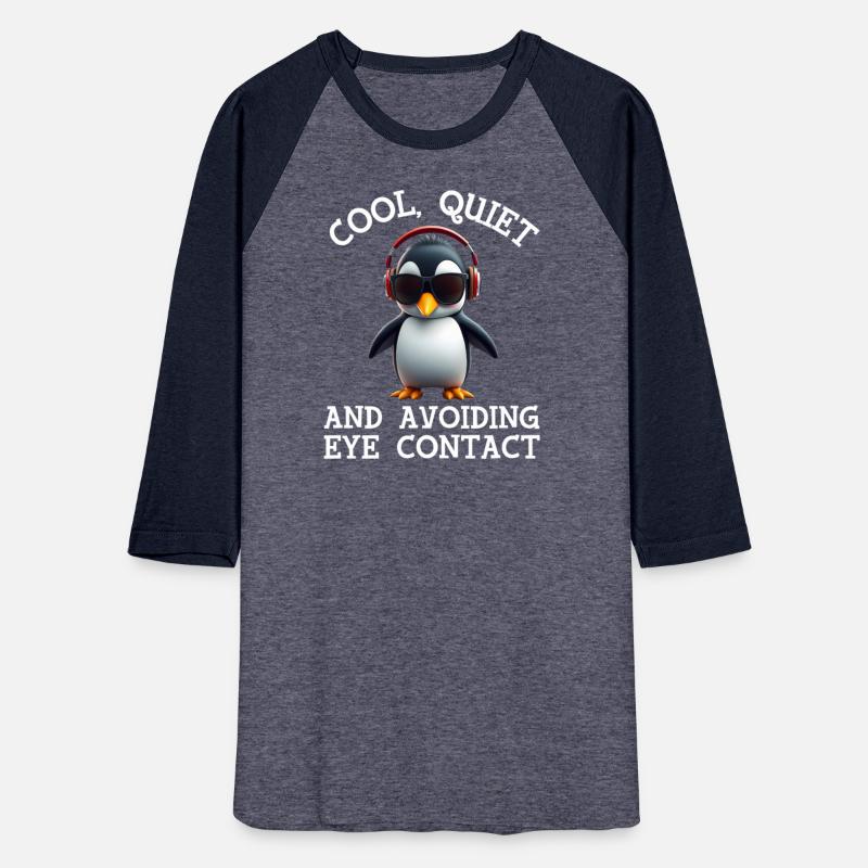 Cool, Quiet & Avoiding Eye Contact – Penguin Shirt