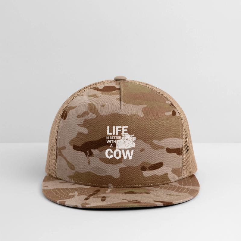 Cow life farm animal milk