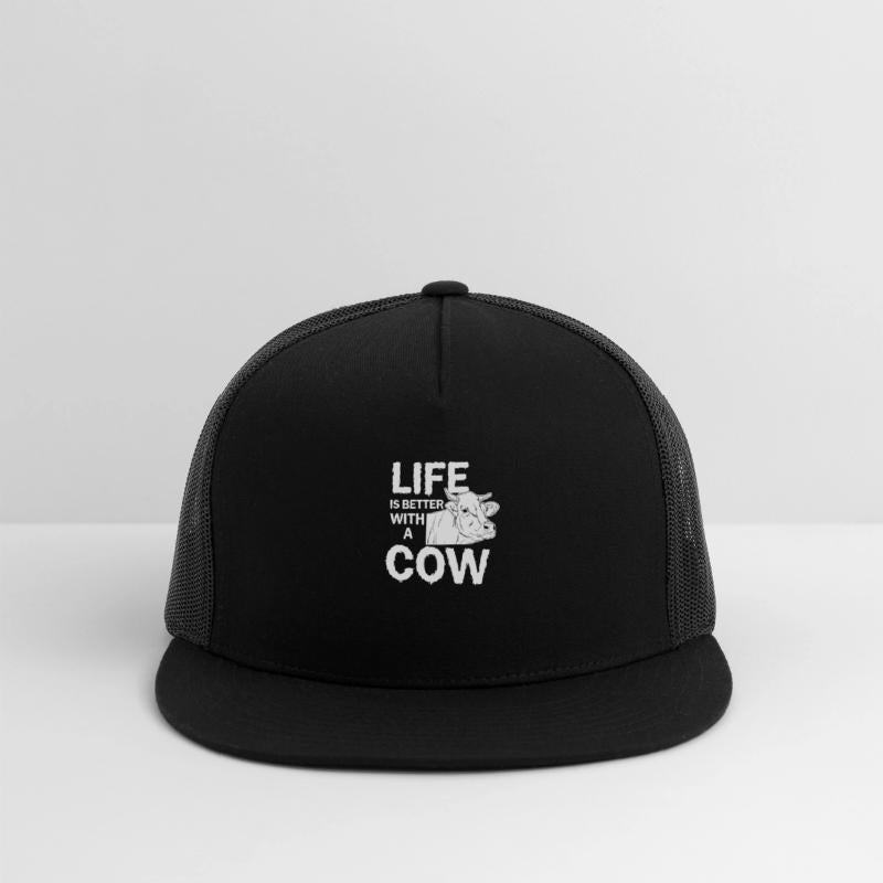 Cow life farm animal milk