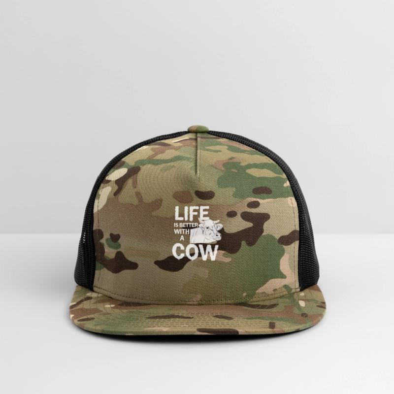 Cow life farm animal milk