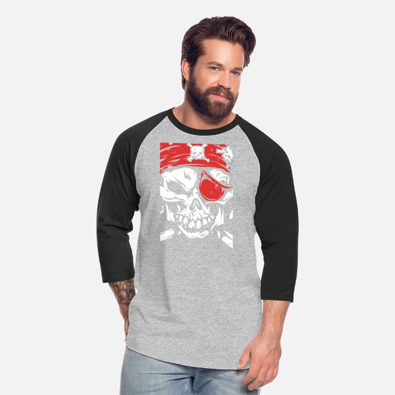 Crimson Pirate Skull