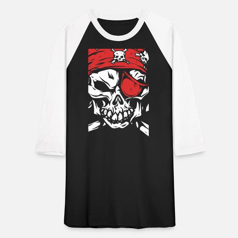 Crimson Pirate Skull