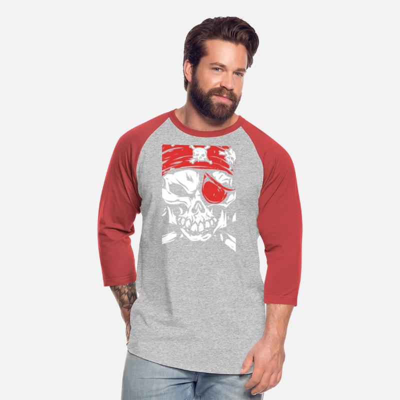 Crimson Pirate Skull