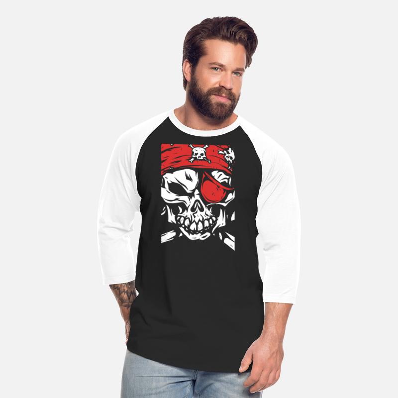 Crimson Pirate Skull
