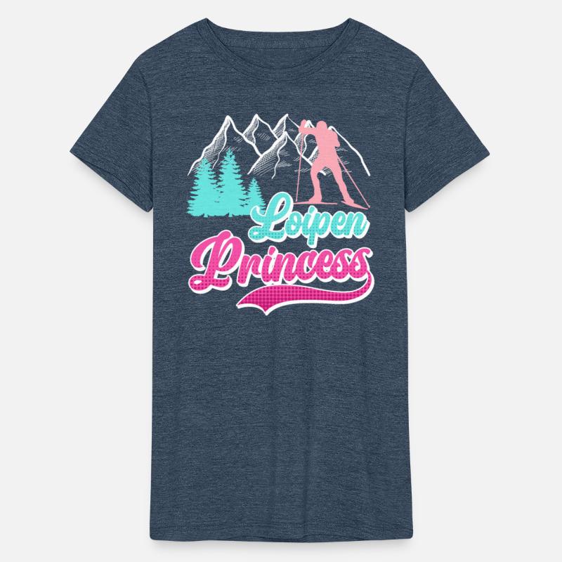 Cross Skiing Princess Women Skiing Lover Ski Slope