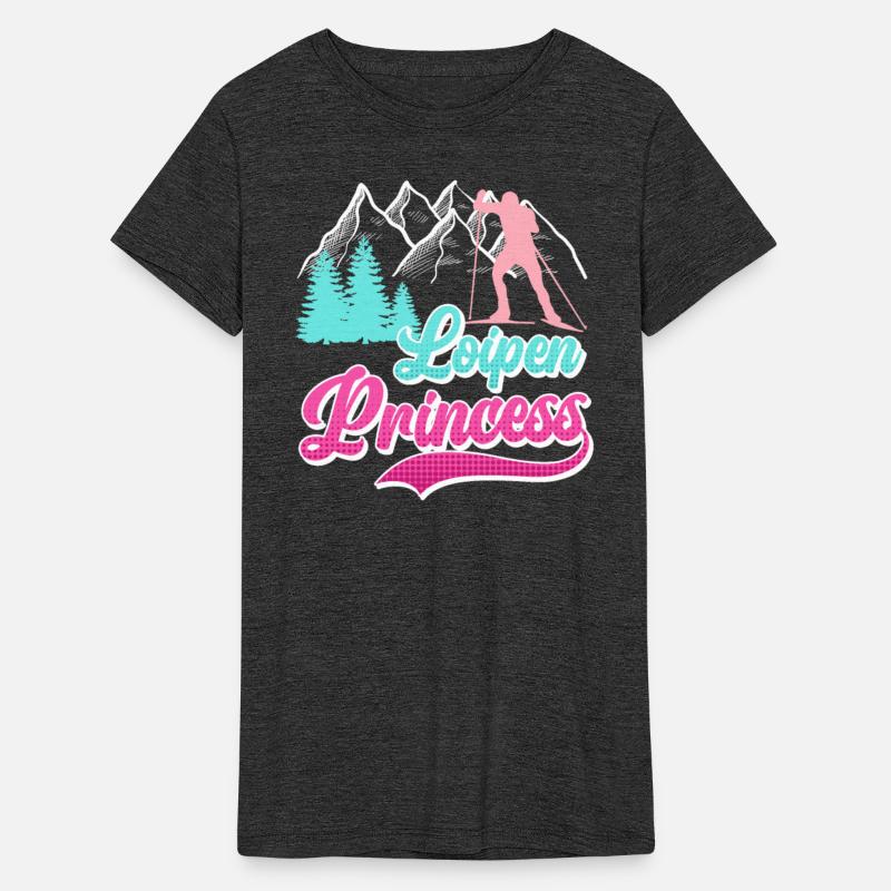 Cross Skiing Princess Women Skiing Lover Ski Slope