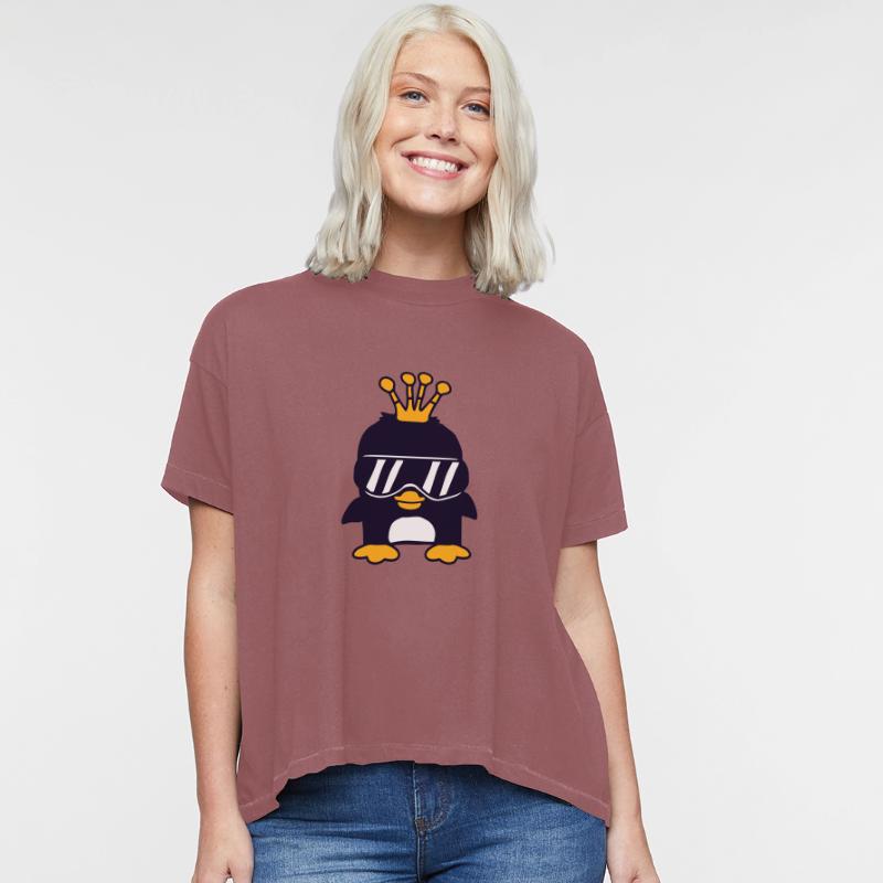 Crown Penguin King Queen Prince Princess Little