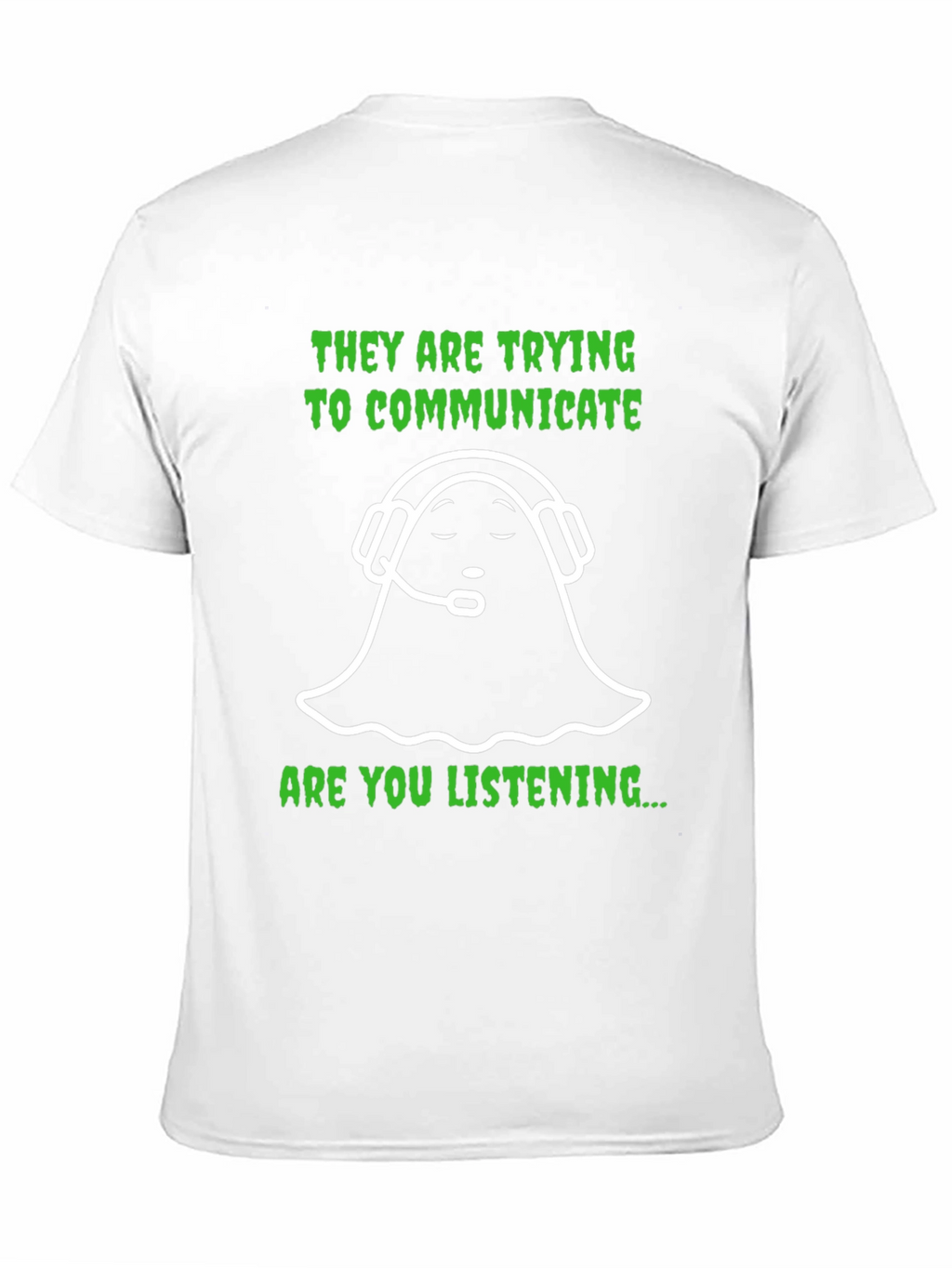 Ghost Communicating T-Shirt