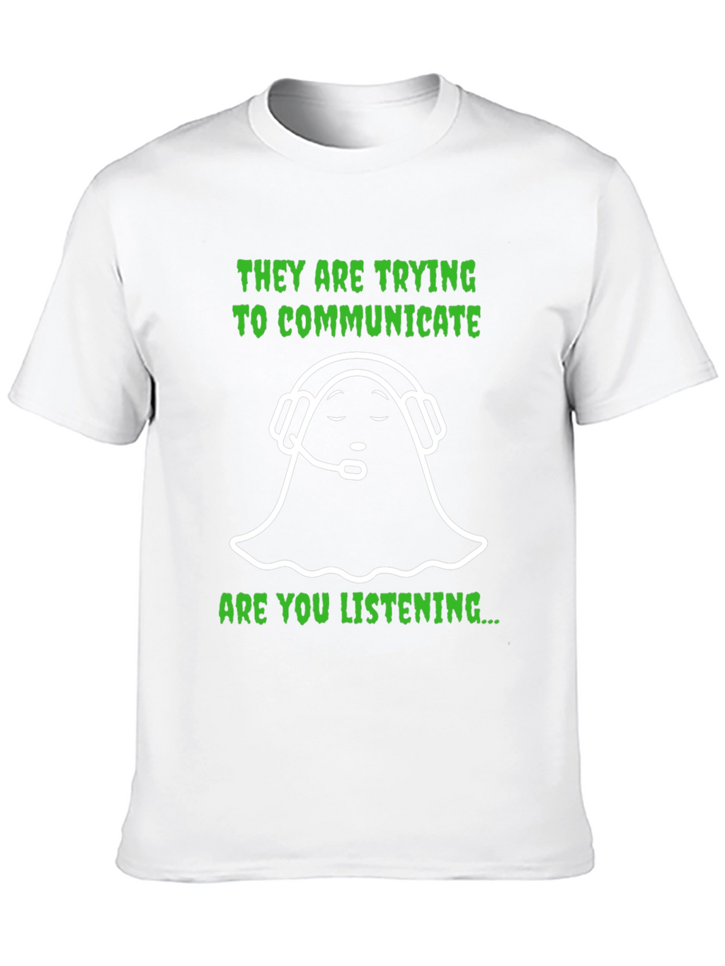 Ghost Communicating T-Shirt