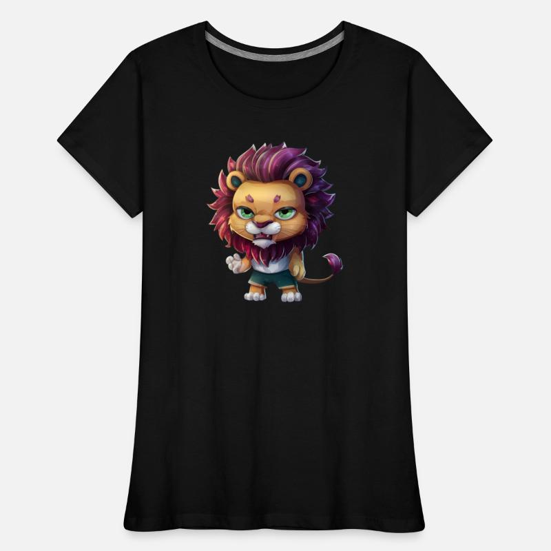 Cute And Majestic Chibi Lion