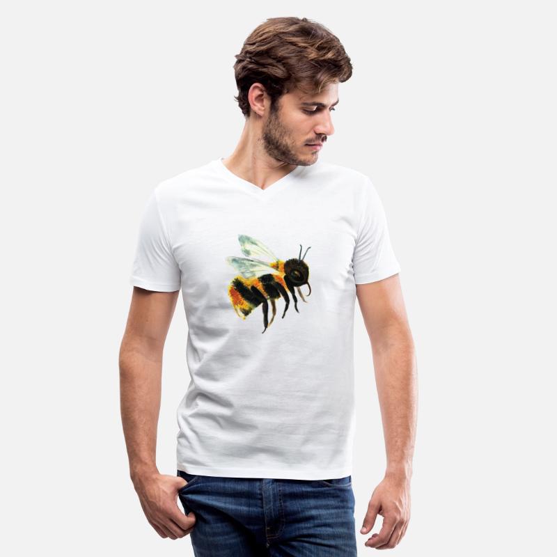 Cute Bumble Bee Flying Illustration