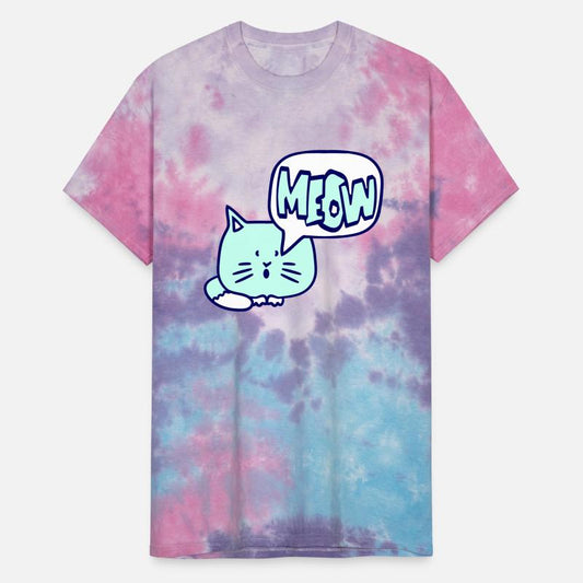 Cute Cat Comic Speech Bubble Cool Meow Cartoon Fun