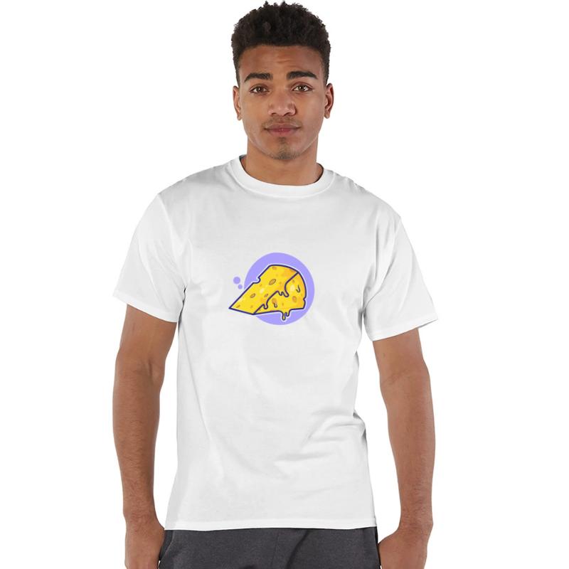 Cute cheese cartoon icon illustration gift