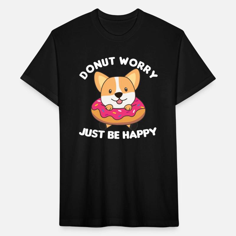 Cute Corgi Funny Animals In Donut Pink