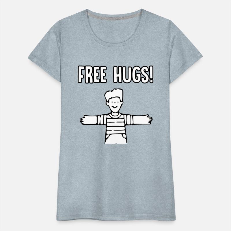 Cute, Funny Optimist Humanist Silly Hugging Men