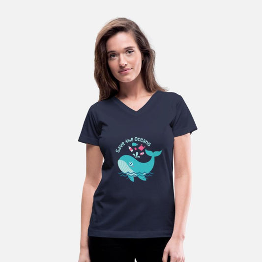 Cute Whale, Save the Oceans