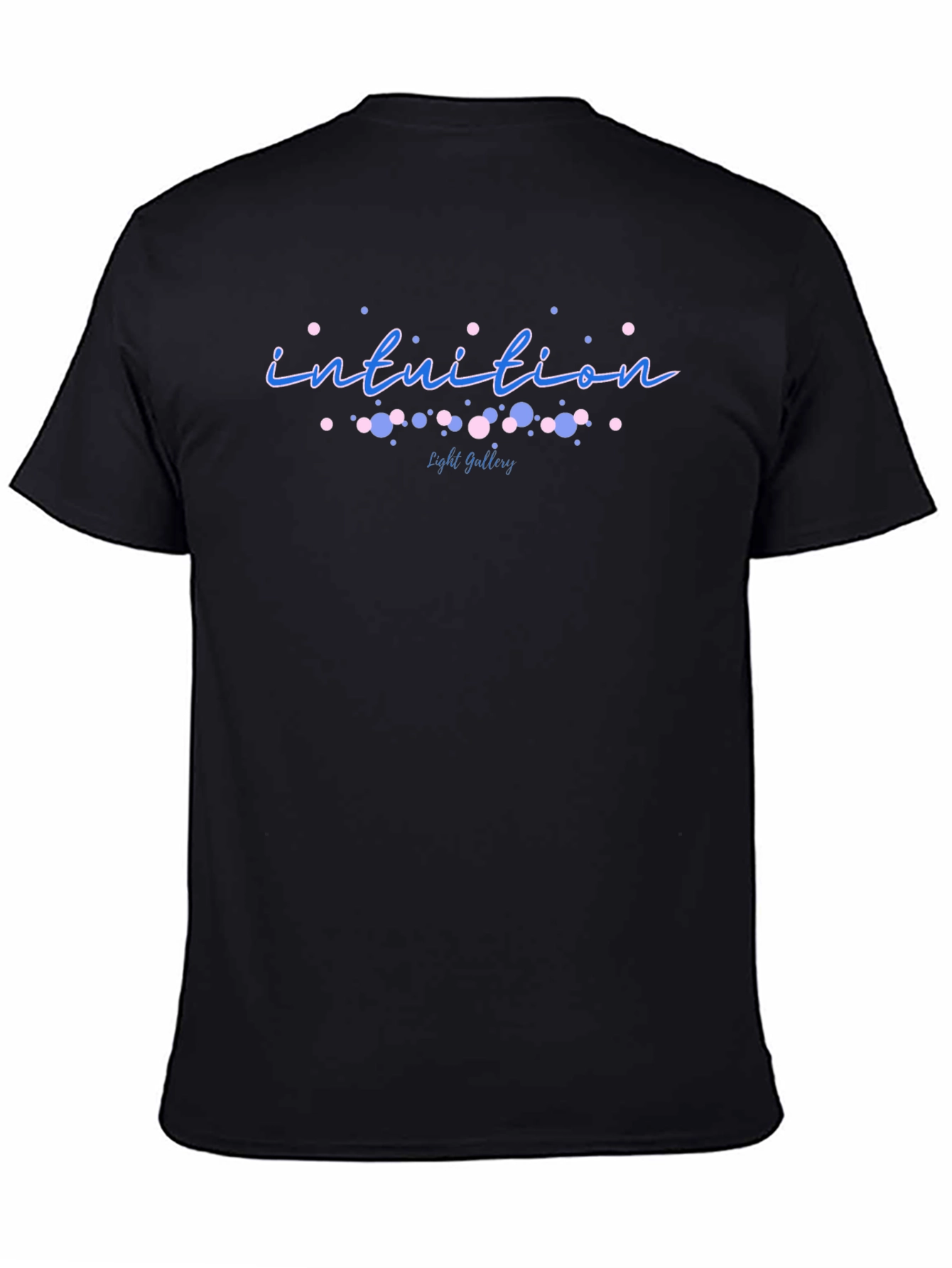 Intuition Graphic Tee - Black Cotton T-Shirt