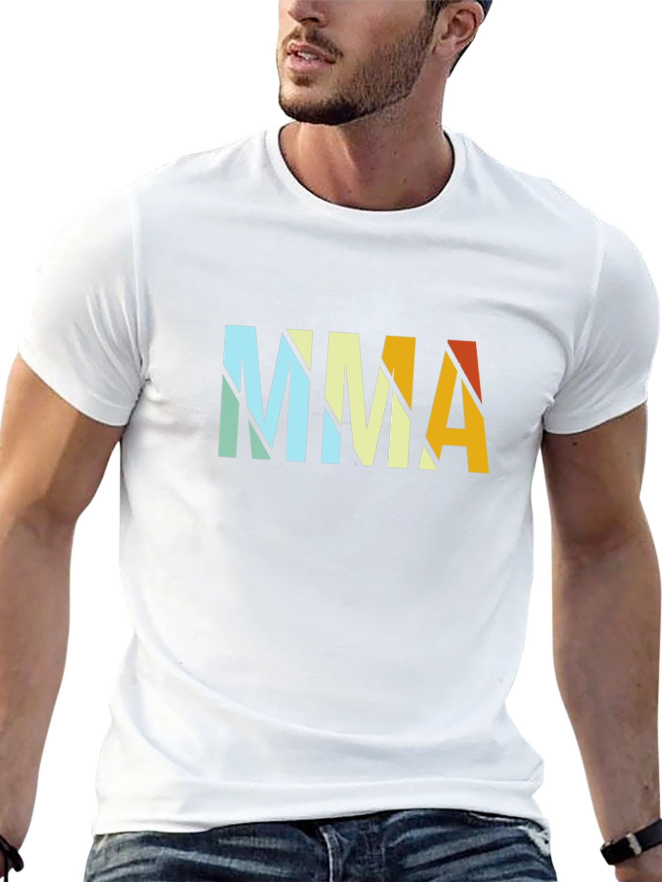 MMA Retro Graphic Tee - Black