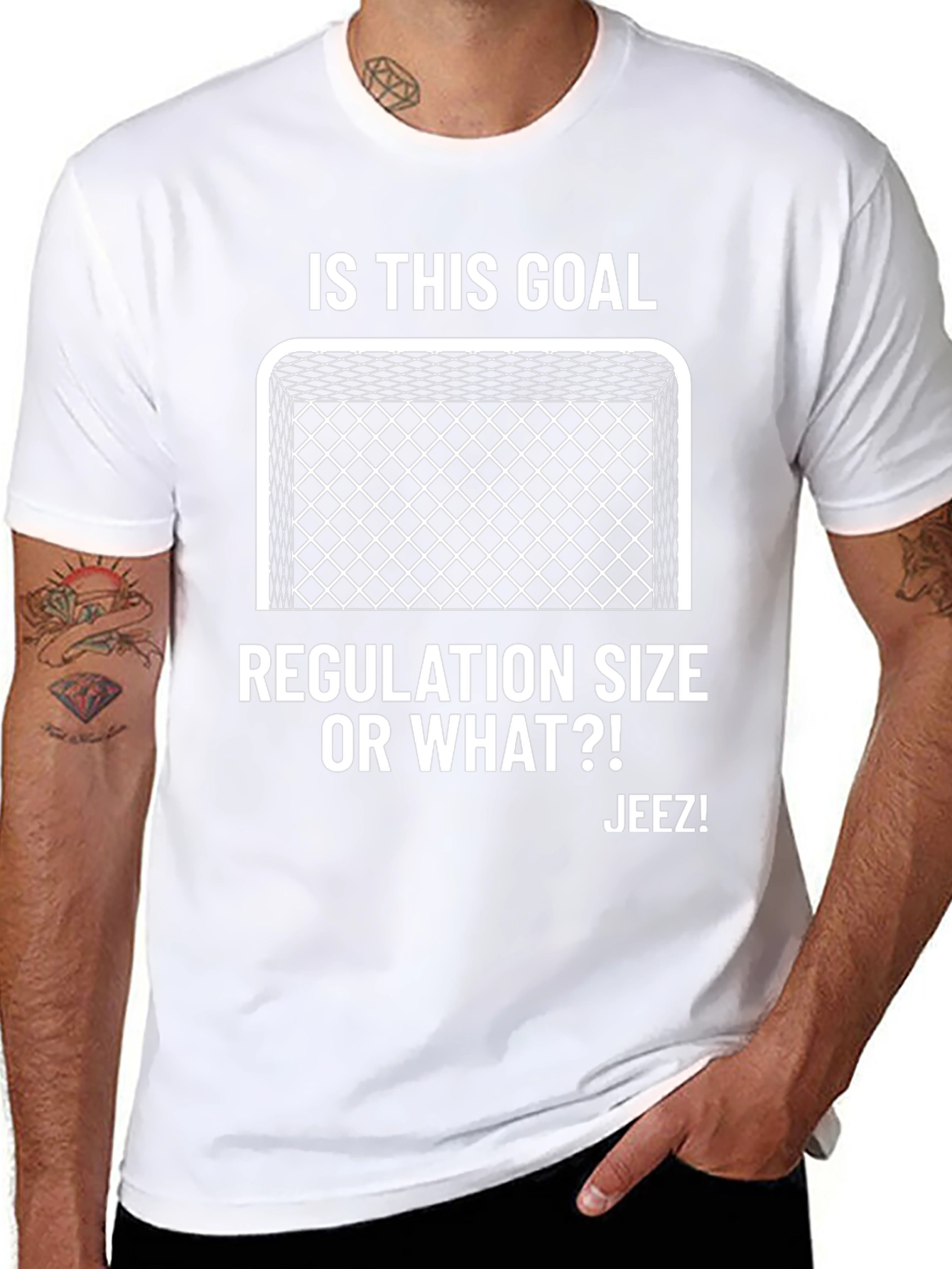 Is This Goal Regulation Size T-Shirt
