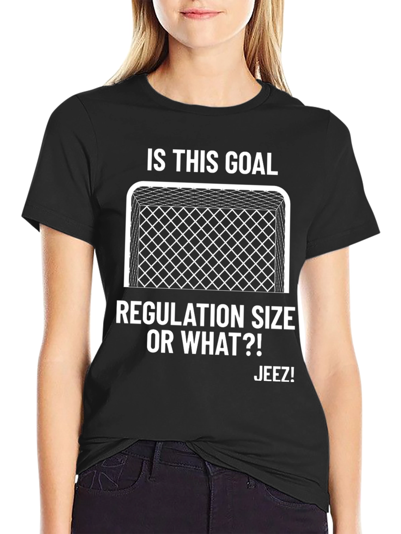 Is This Goal Regulation Size T-Shirt