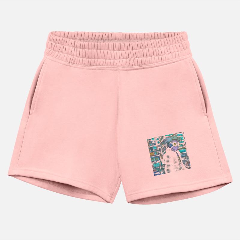 Cyberpunk Street Wanderer with Futuristic Goggles