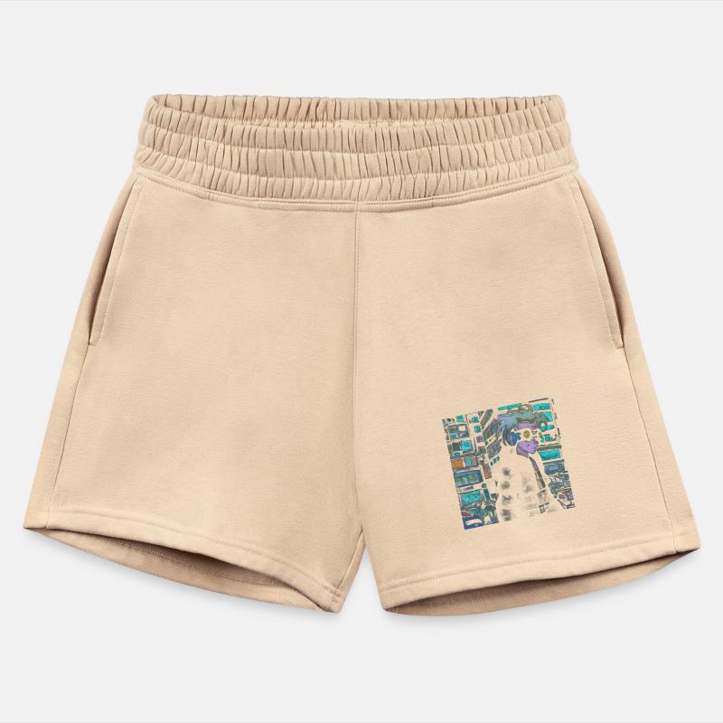 Cyberpunk Street Wanderer with Futuristic Goggles