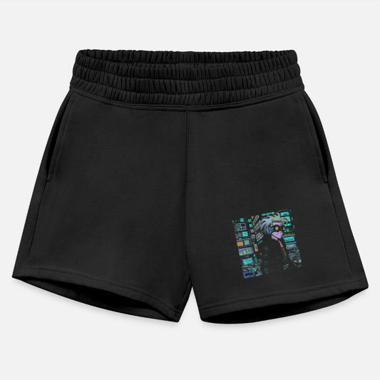 Cyberpunk Street Wanderer with Futuristic Goggles