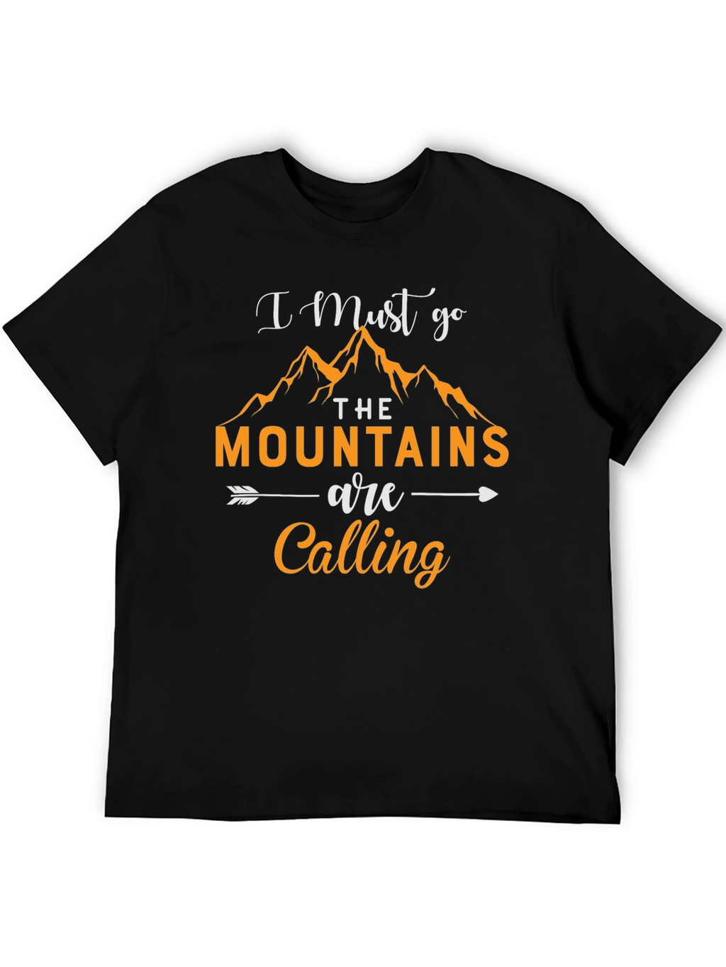 I Must Go Mountains Calling Graphic Tee