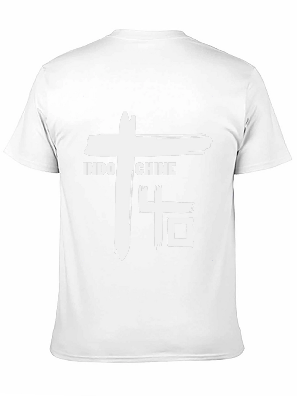 Indochine Band Graphic T-Shirt - Black Cotton Blend Tee
