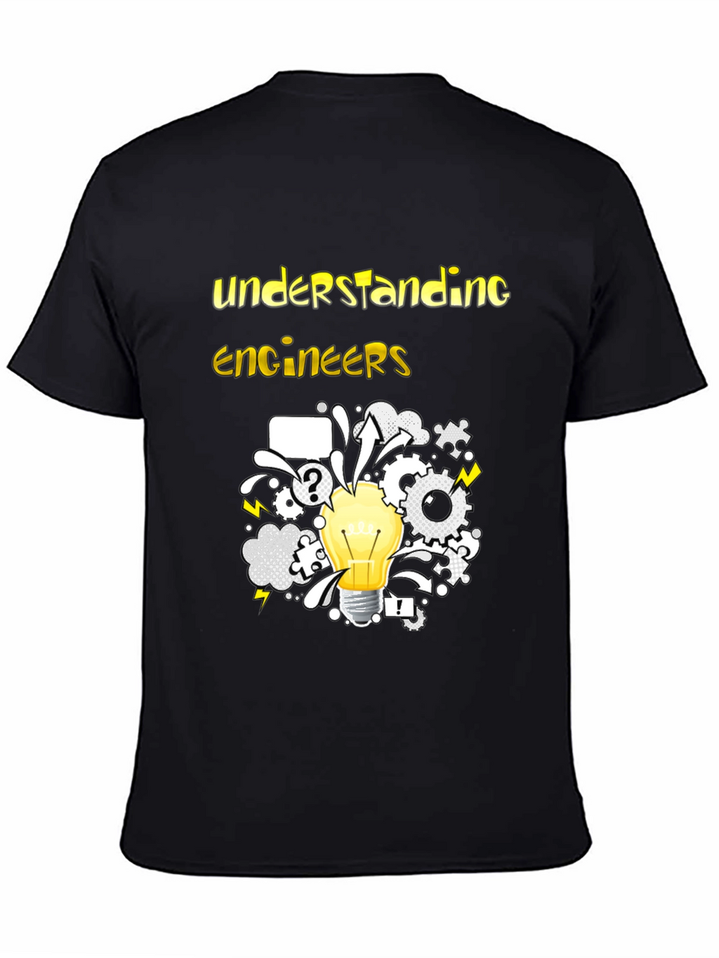 Understanding Engineers T-Shirt - Black