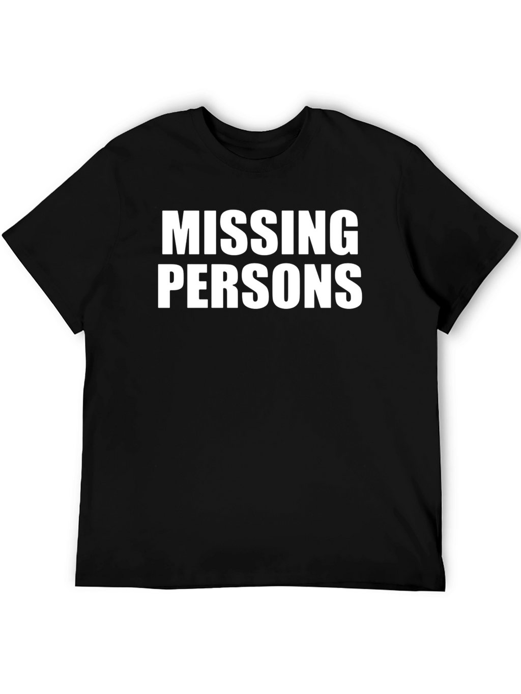 Missing Persons Graphic Tee - Bold Statement T-Shirt