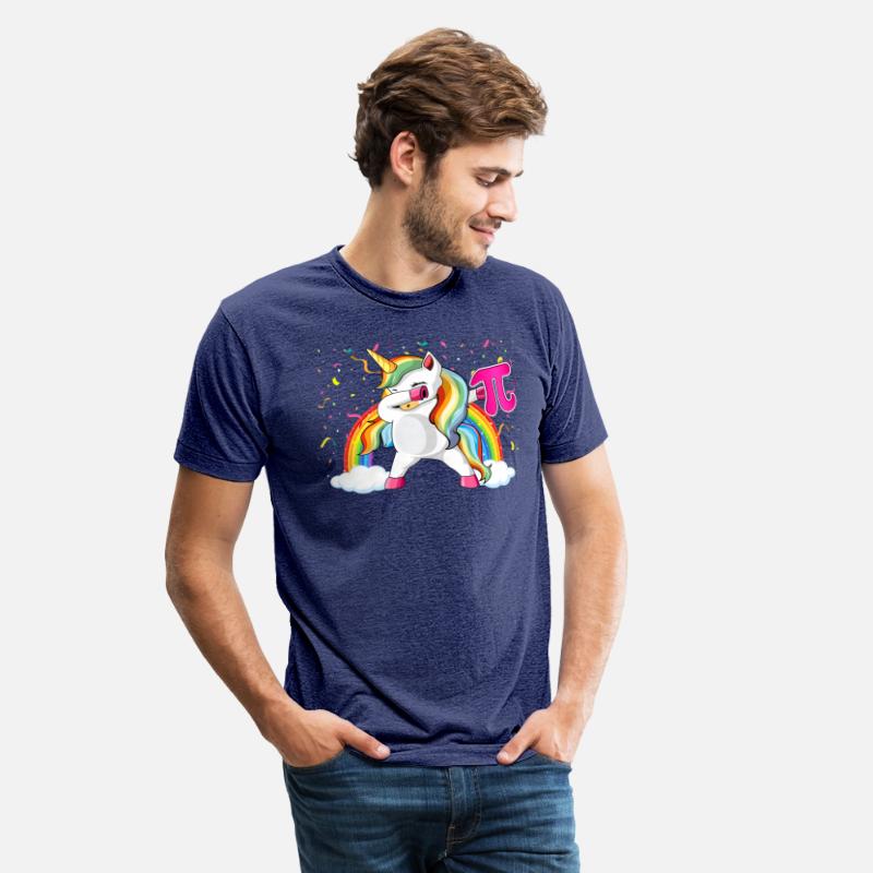 Dabbing Pi Day Unicorn Mathematic Superhero