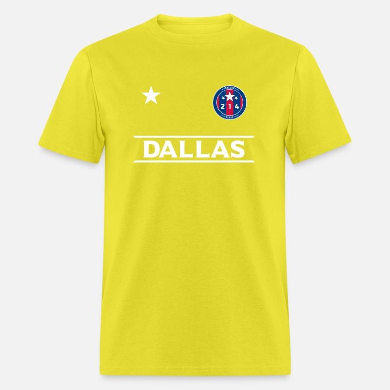 Dallas City 214 Round Badge With Stars