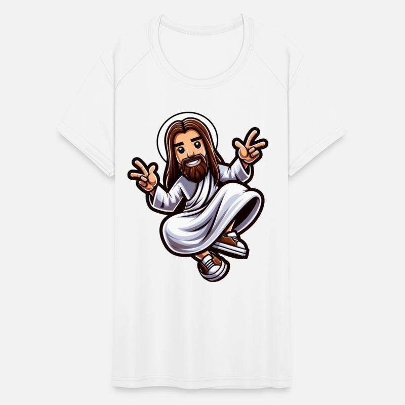 Dancing Jesus Break Dancing Jesus Funny Jesus t