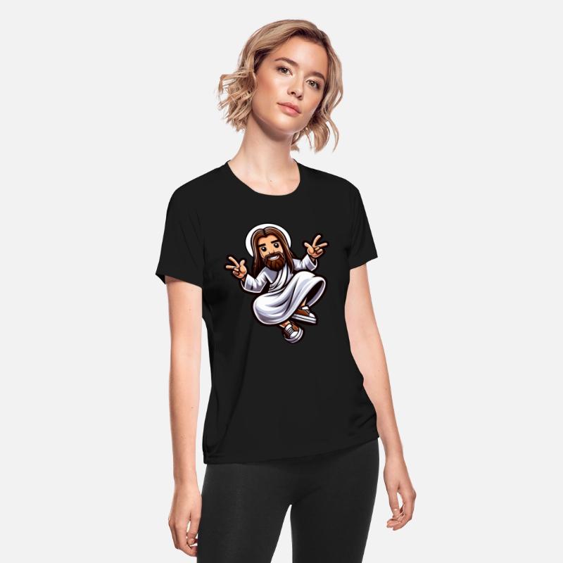 Dancing Jesus Break Dancing Jesus Funny Jesus t