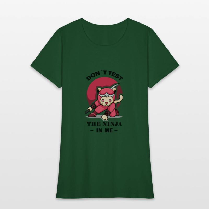 Dangerous Samurai Ninja Cat