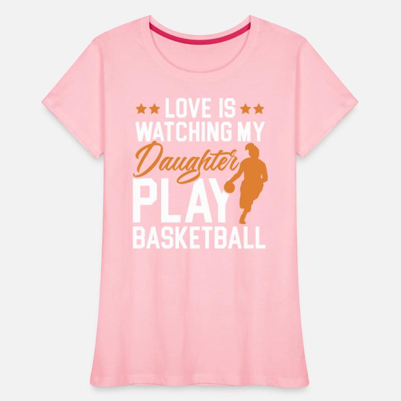 Daughter Basketball Sport Basketball Dad Mom