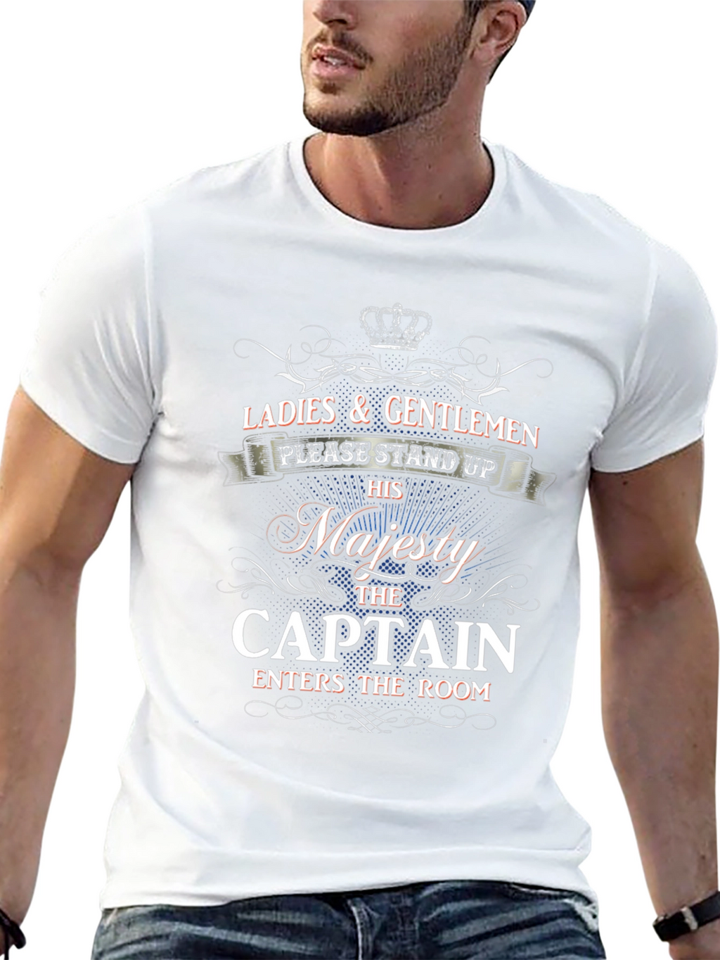 His Majesty The Captain T-Shirt